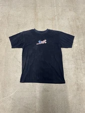 Rare Vintage 90s Lost Skateboard Sexy USA Pinup Hookups Anime Girl Shirt Size M