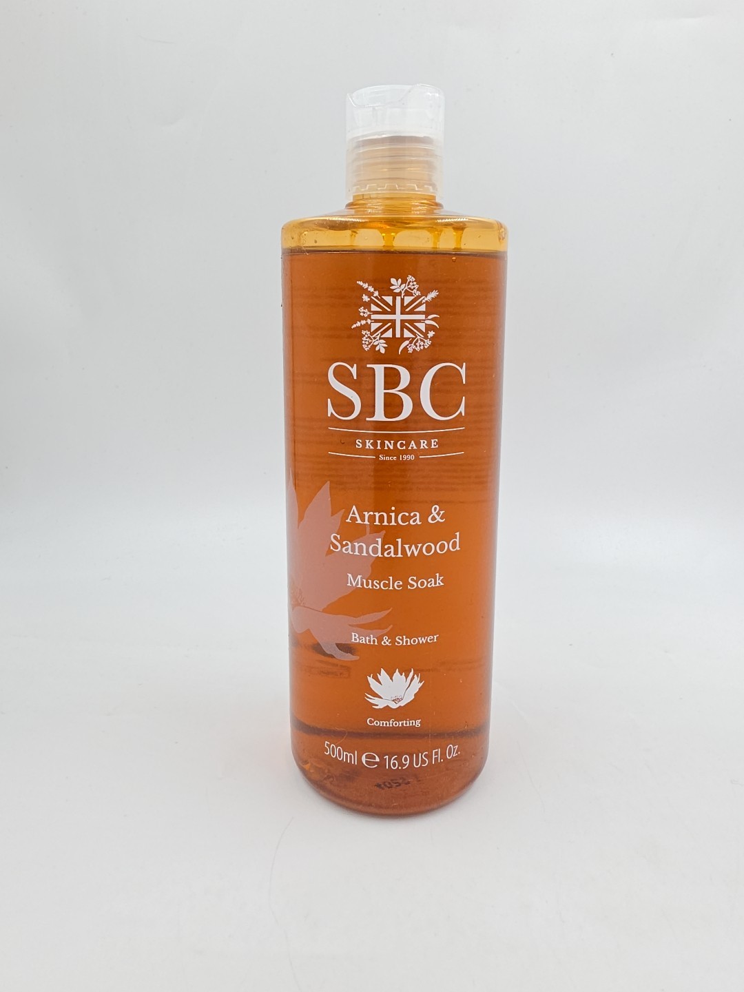 SBC Arnica& Sandalwood Muscle Soak Bath & Shower 500ml