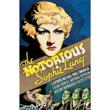 The Notorious Sophie Lang 1934 Crime Comedy Film DVD Gertrude Michael