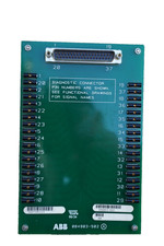 ABB 084903-502 A Diagnose Stecker Platine Interface Test Panel 37 Pin