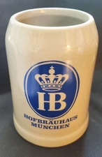 Hofbräuhaus Beer Mug, Munchen, Germany, Stoneware, 0.5 Litre Munich