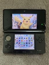 NINTENDO 3DS CONSOLE WITH PRE INSTALLED GAMES 64GB SD CARD SEE DESCRIPTION