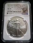 Photo of a 2020 American Silver Eagle from an eBay listing that sold on Jul 22, 2026