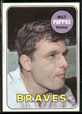 1969 Topps Milt Pappas Atlanta Braves #79