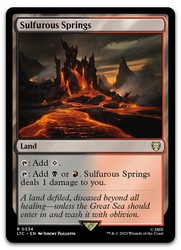 Sulfurous Springs (334) Commander: The Lord of the Rings: Tales of Middle-earth