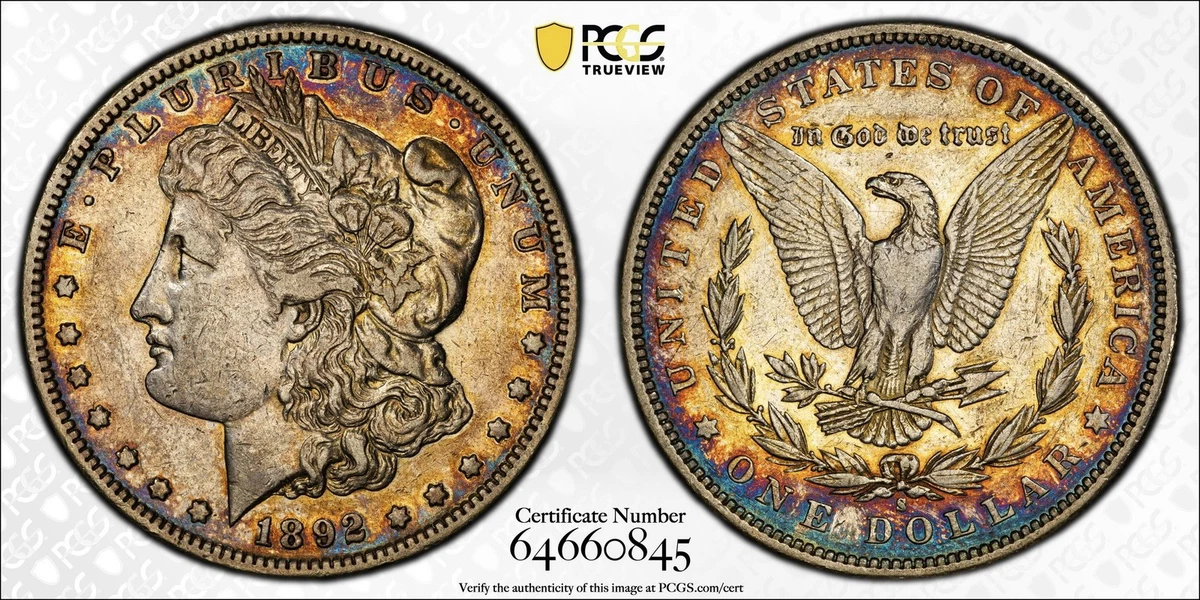 Grade XF 40 Morgan US Dollars (1878-1921) for sale | eBay
