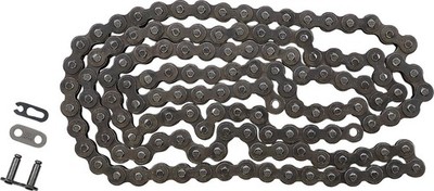 DID 428X132RB 132 Links 428 Standard Series Black Non O-Ring Chain