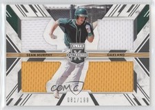 2019 Panini Elite Extra Edition Triple Silhouettes Black 81/199 Sean Murphy 0h9i