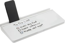 Desktop Dry Erase Whiteboard W/ Organizer  Accessories 15.7 x 5.4 inches 1 Pack