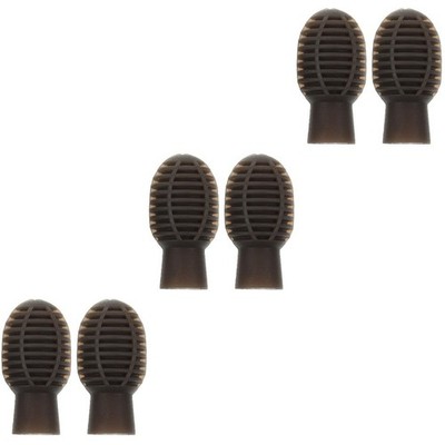 3 Count Percussion Instrument Accessoires Silikon -Trommelstick -Tipps