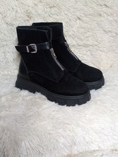 Olivia Miller Angie retro combat moto boots -...