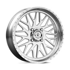 24x7 American Force Trace Polished Forged Utv Left Directional Wheel 4x137 0mm