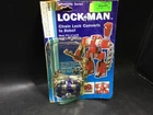 Vtg LOCK-MAN Chain Lock Transforming Robot Action Figure 1980s Convertible