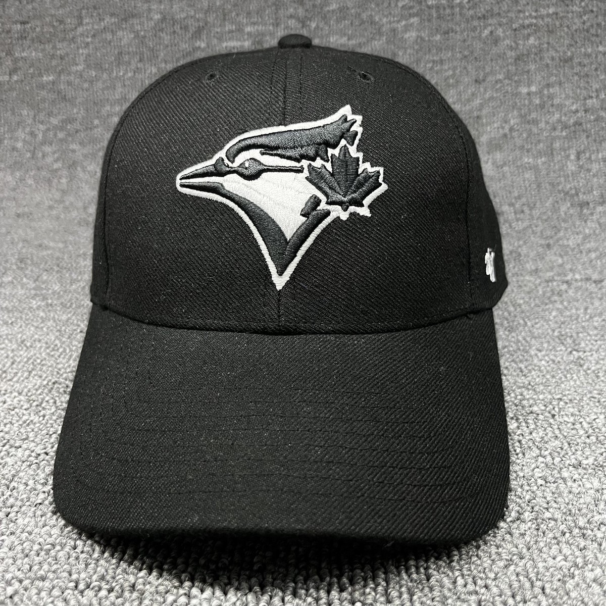Toronto Blue Jays '47 MVP Hat MLB Black Adjustable Structured Strapback Cap