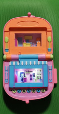Pixel Chix Love 2 Shop Mall Salon Pet Store Purse 2005 Mattel Tested Working