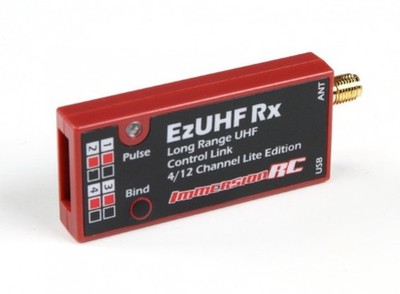 ImmersionRC EzUHF 4 - 12 Kanal Lite Empfänger / Taranis Turnigy RC Segelflugzeug Flügel