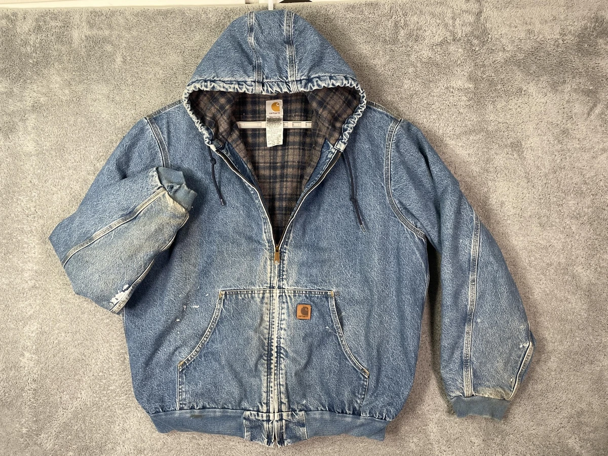 Carhartt Denim Big & Tall Coats, Jackets & Vests for Men for Sale