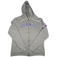 Junk Food New York Giants NFL Full Zip Up Hoodie Sweatshirt XL