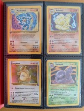 160 Vintage Pokemon Karten Sammlung Deutsch mit Holo & 1. Edition