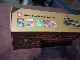 Atari Flashback 8 Gold Deluxe HD Console Wireless Controllers - Gold Used