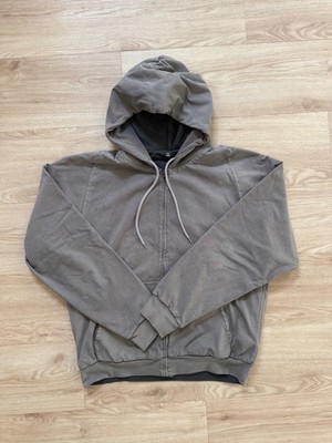 Yeezy GAP Zip Up Hoodie H14B - Poetic Grey- Large - Double Layer Unreleased