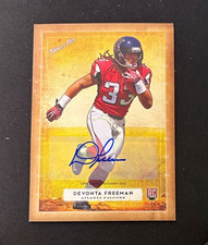 Topps 2014 Turkey Red Devonta Freeman Rookie Card Auto Insert Falcons #11. rookie card picture
