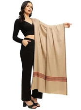 Women Kashmiri Pashmina Woolen Shawl Indian Casual Wear Warm and Soft Stole