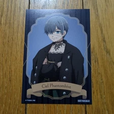 Black Butler Green Witch Edition Illustration Card Ciel Phantomhive