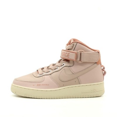 Nike Damen Air Force 1 Mid EU 39 Rosa Beige AJ7311-200 High Top Sneaker