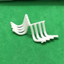 Nostalgia Funny Car Altered Weed-burner Drag Race Headers 1:25 LBR Model Parts