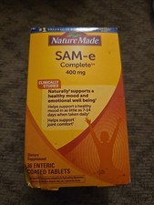 Nature Made SAM-e Complete 400mg 36 ct Dietary Supplement K8 