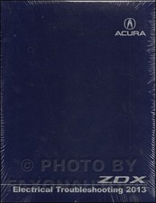 2013 Acura ZDX Electrical Troubleshooting Manual Original Wiring Diagram