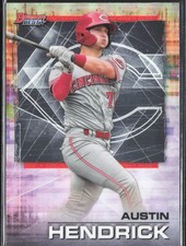 2021 Bowman's Best Austin Hendrick #98 Cincinnati Reds Rookie Prospect