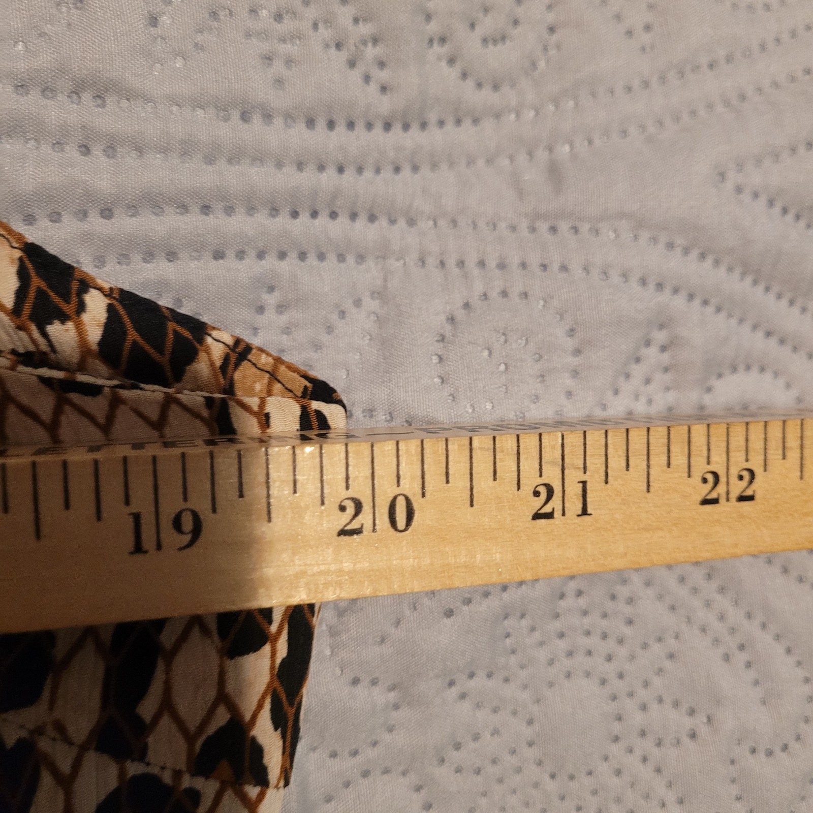 Sioni Python Snake Print Blouse  Unique Curled Te… - image 14