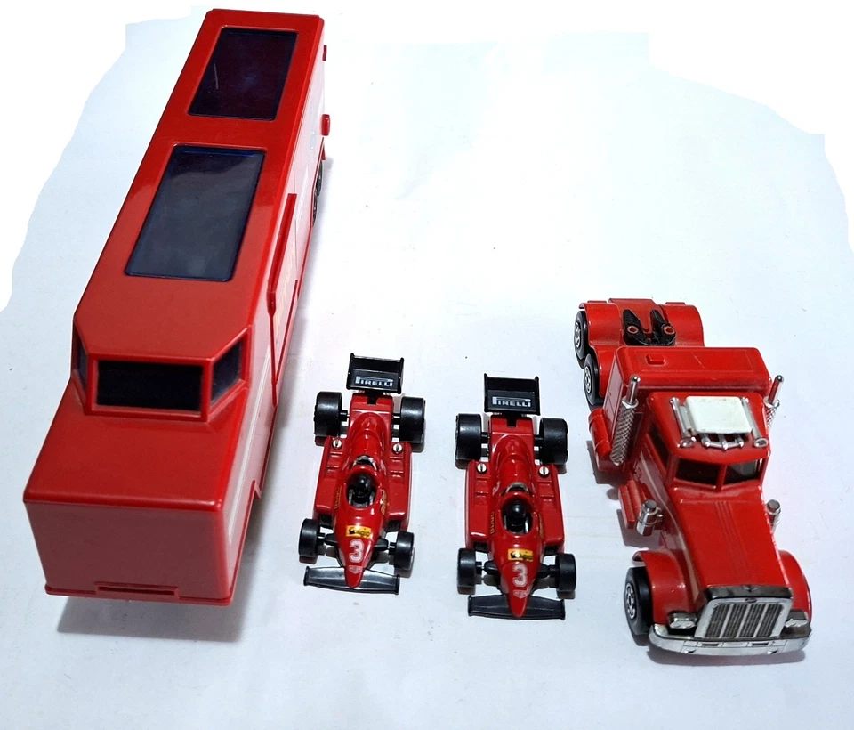 Modellino Matchbox Superkings K-136 (1980) Ferrari Transporter sc.1:32 - Immagine 3 di 4