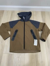 Men’s Wild Things Lightweight Jacket TAN GRAY See Measurements READ