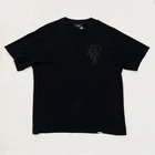 Represent 'Cherub Initial' Oversized T Shirt Black Tonal Graphic Men’s Size L