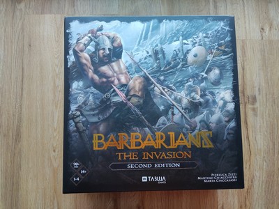 BARBARIANS The Invasion 2nd Miniature Kickstarter Edition - Deutsch - Unbespielt