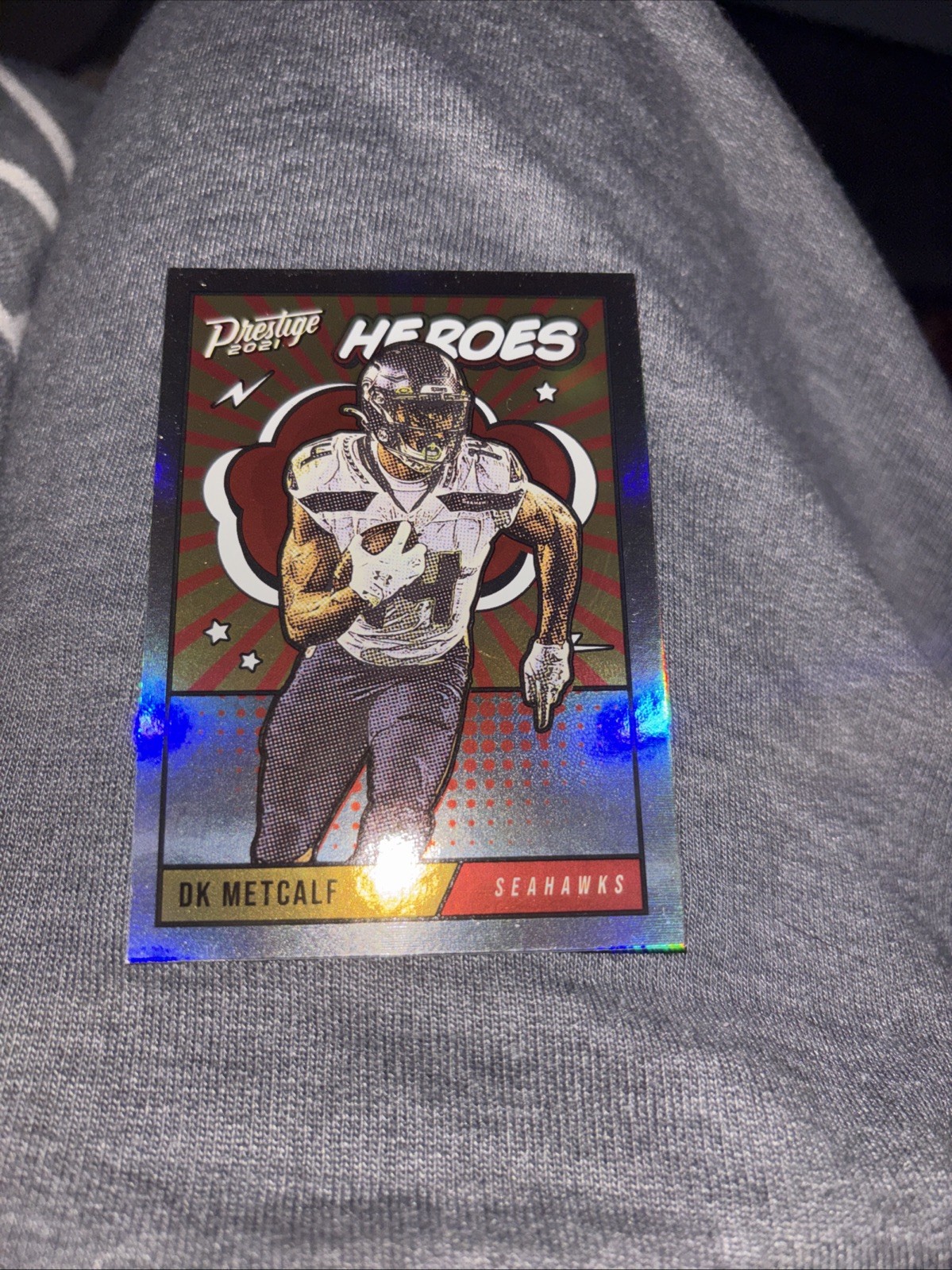 2021 Panini Prestige - Heroes DK Metcalf #HE-12