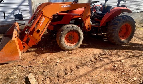 kubota m8560 tractor 4x4 loader