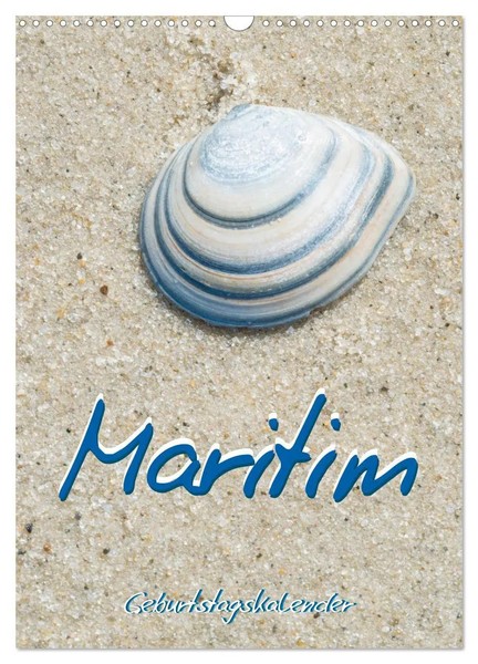 Maritim - Geburtstagskalender (Wandkalender 2026 Din A3 Hoch), Calvendo...-image