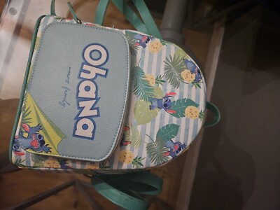 Disney Dani By Danielle Nicole Lilo & Stitch Ohana Pineapples Mini Backpack Bag