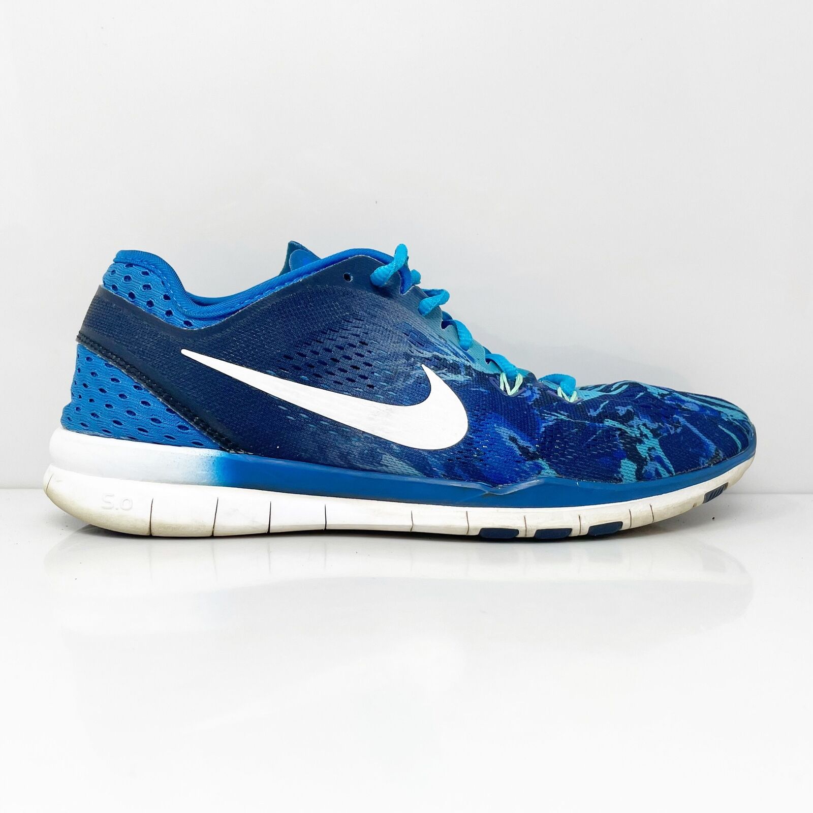Nike Womens Free 5.0 TR Fit 5 704695-403 Blue Run… - image 9