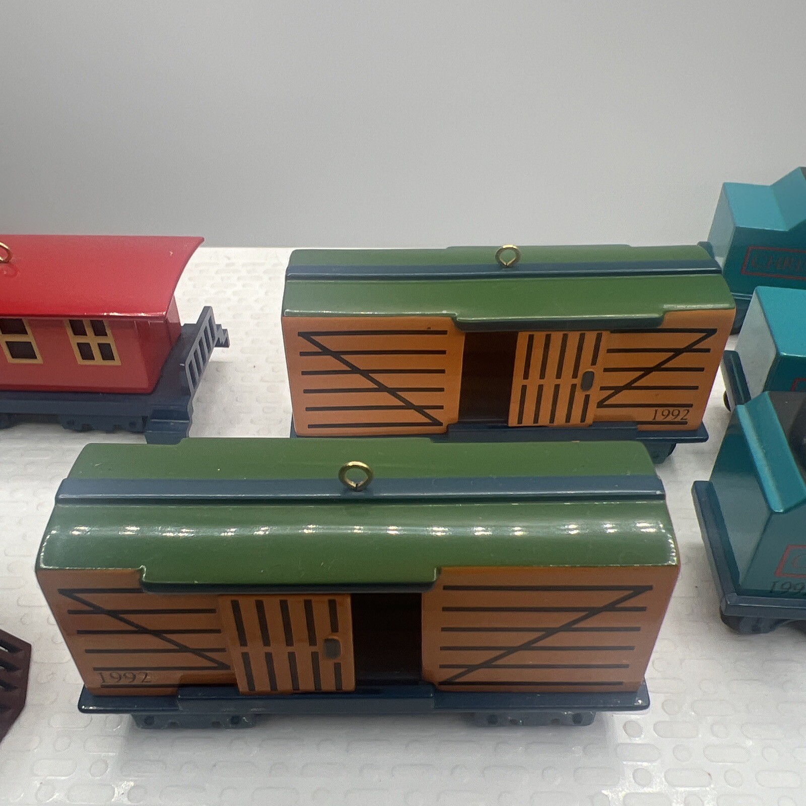 Hallmark Keepsake Train Ornament Lot Of 13 Loose Christmas Ornaments