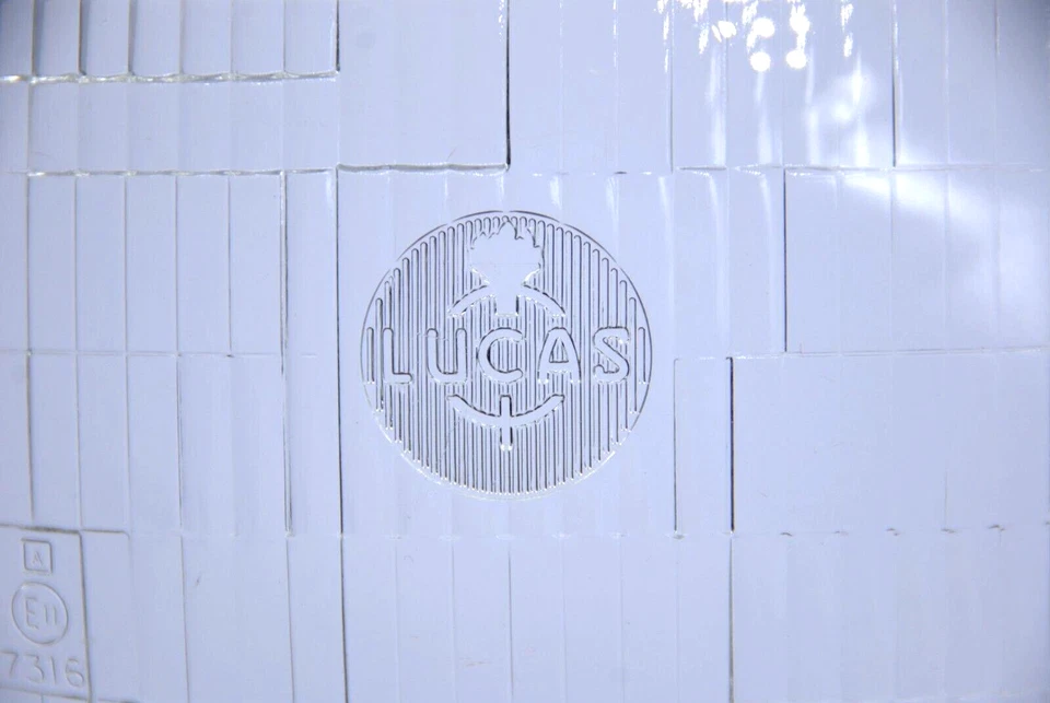 Scheinwerfer Licht Linse Glas Original für Vintage Klassisch Opel 10HP AJH 144 - Bild 3 von 4