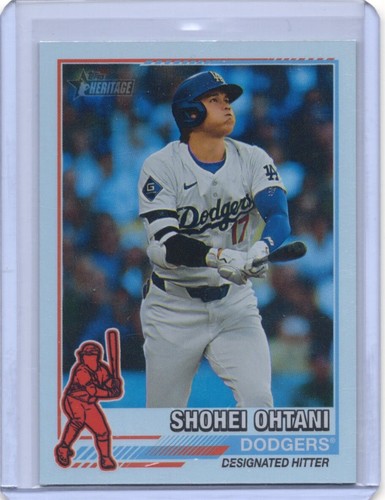 2025 Topps Heritage Shohei Ohtani 1976 Redefined 76R-16 Holographic