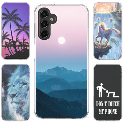 For Samsung Galaxy A16 A36 5G A15 A14 A13 A12 A35 TPU Case+Glass-THM