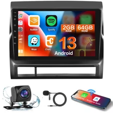 2+64GB Android Car Stereo Radio Carplay GPS Camera For Toyota Tacoma 2005-2013