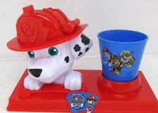Paw Patrol Marshall Travel Toothbrush, Holder & Rinse Cup.