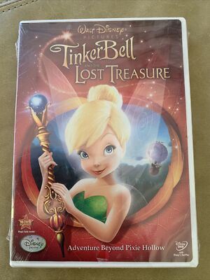Disney s Tinker Bell And The Lost Treasure (DVD 2009) BRAND NEW & FACTORY SEALED